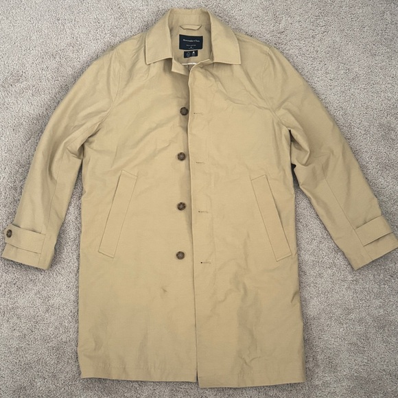 Abercrombie & Fitch Men's Mac Coat - Picture 1 of 4